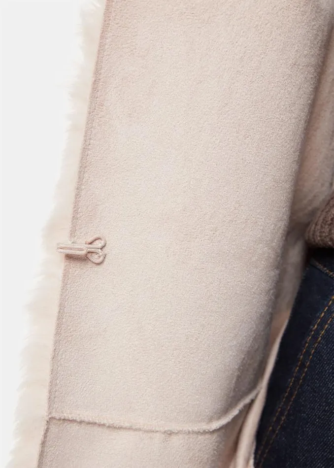Whistles Coats and Jackets Neutral Faux Fur Gilet 8211 Women
