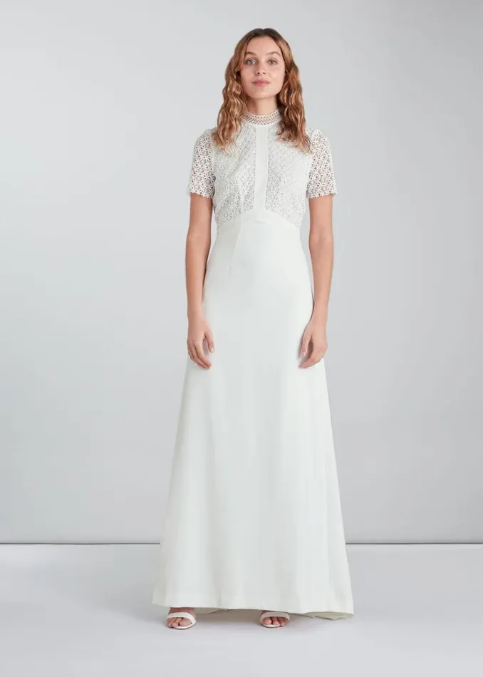 Whistles Dresses Ivory Scarlett Wedding Dress 8211 Women