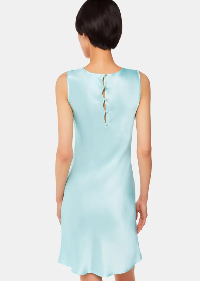 Whistles Dresses Pale Blue Hai Dora Dress Exclusive 8211 Women