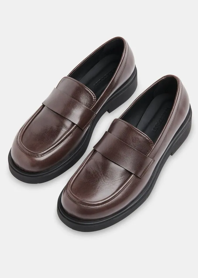Whistles Leather Brown Ames Chunky Loafer 8211 Women