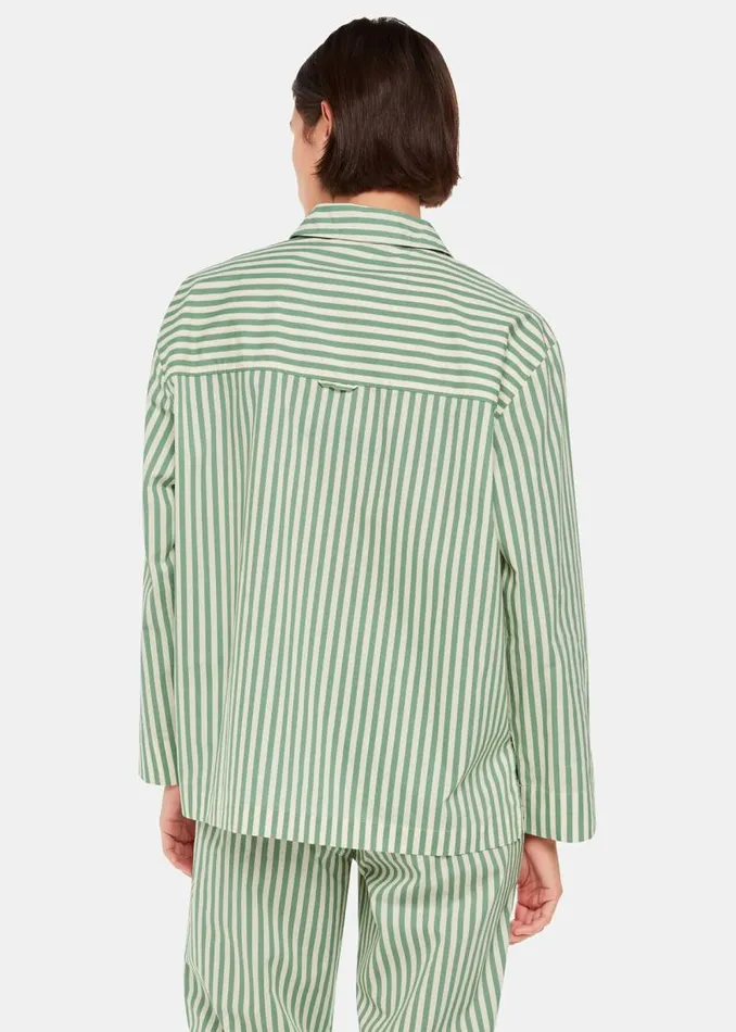 Whistles Pajamas Multicolour Cotton Stripe Pajama Shirt 8211 Women