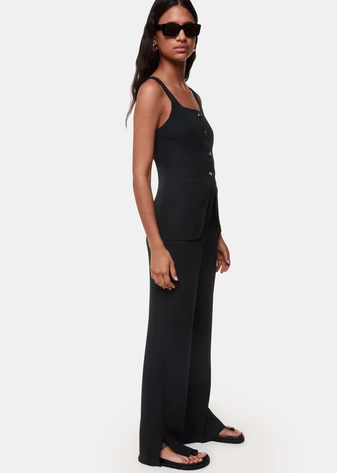 Whistles Pants Black Leyla Crepe Pants 8211 Women