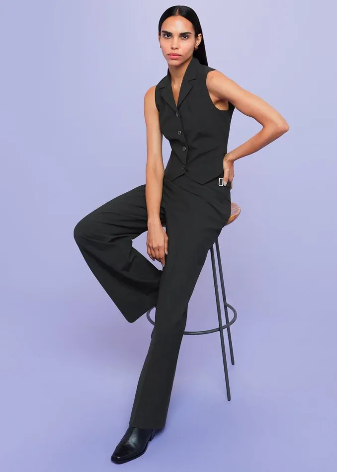 Whistles Pants Black Sienna Wool Blend Pants 8211 Women