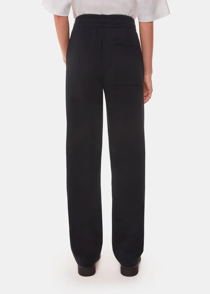 Whistles Pants Black Ultimate Straight Leg Jogger 8211 Women