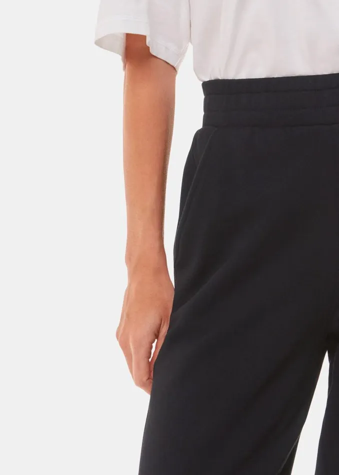 Whistles Pants Black Ultimate Straight Leg Jogger 8211 Women