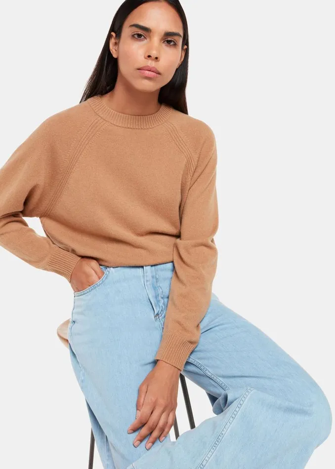 Whistles Pants Light Wash Wide Leg Cropped Jean 8211 Women