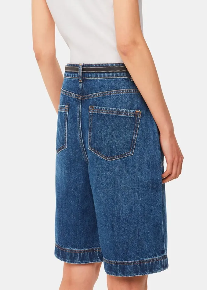 Whistles Pants Raya Longline Denim Short 8211 Women