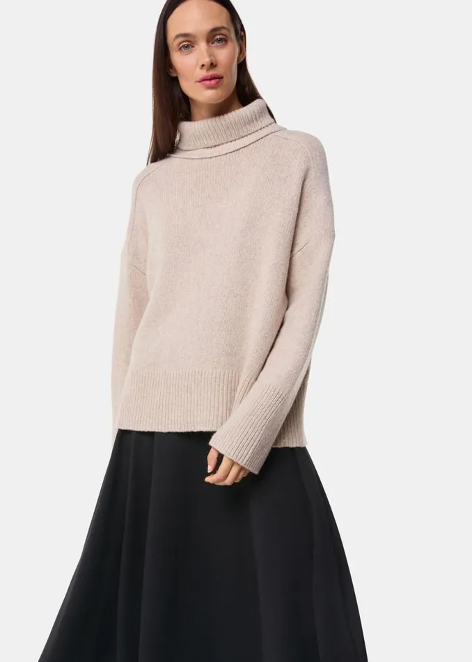 Whistles Skirts Black Ponte Full Skirt 8211 Women