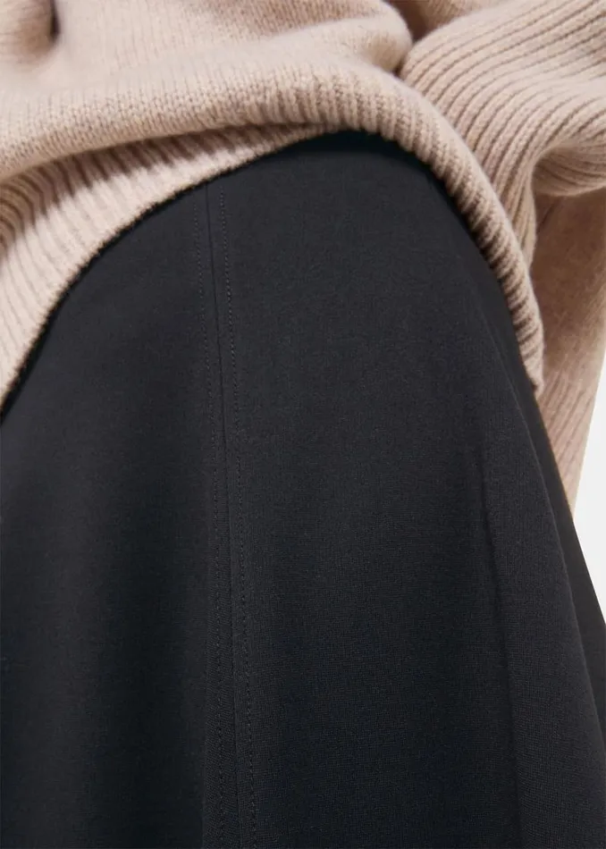 Whistles Skirts Black Ponte Full Skirt 8211 Women