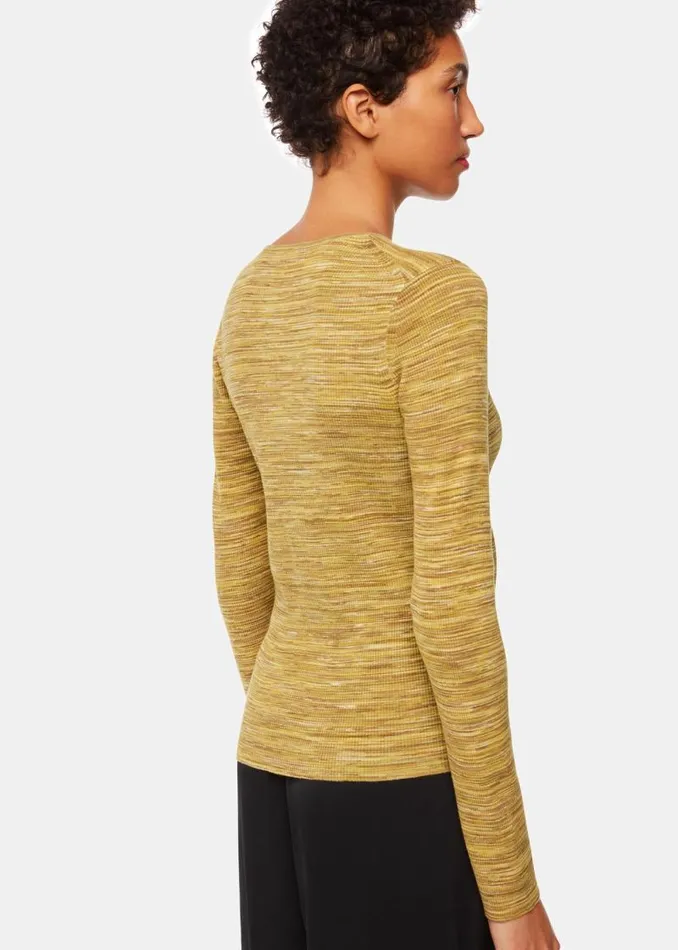 Whistles Sweaters and Cashmere Multicolour Spacedye Button Front Cardigan 8211 Women