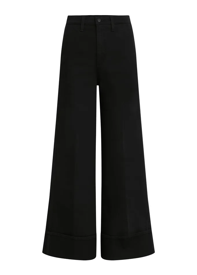 Wide Leg Women THE TRIXIE Black Joe8217s Jeans
