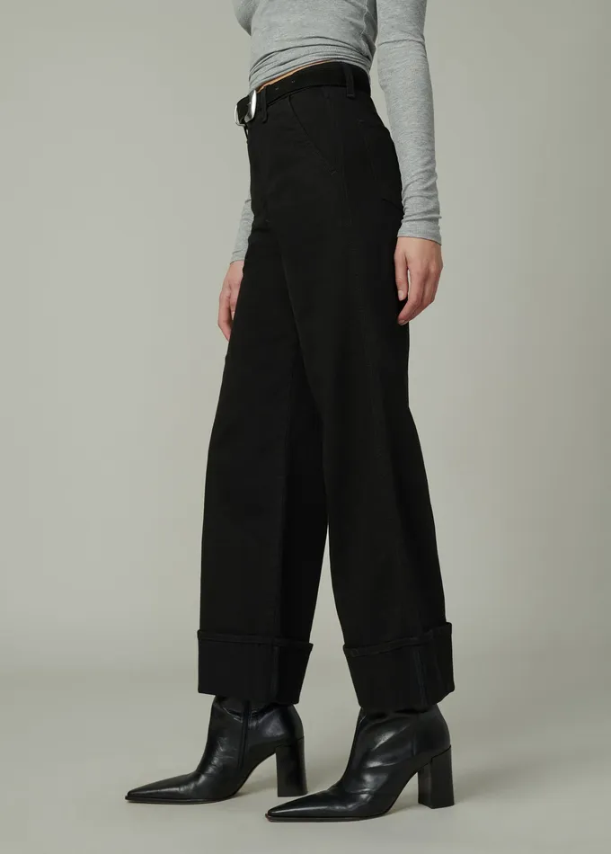 Wide Leg Women THE TRIXIE Black Joe8217s Jeans