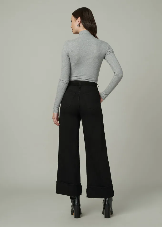 Wide Leg Women THE TRIXIE Black Joe8217s Jeans