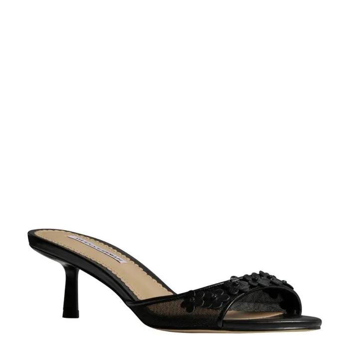 Windsor Smith Heels Women PRETTIER BLACK MESH HEELS