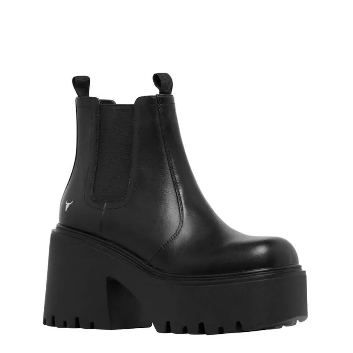 Windsor Smith Platforms Women TRICKY BLACK PLATFORM BOOTS