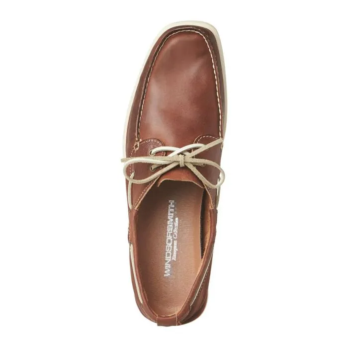 Windsor Smith Shoes Men 369 BROWN LEATHER LOAFERS
