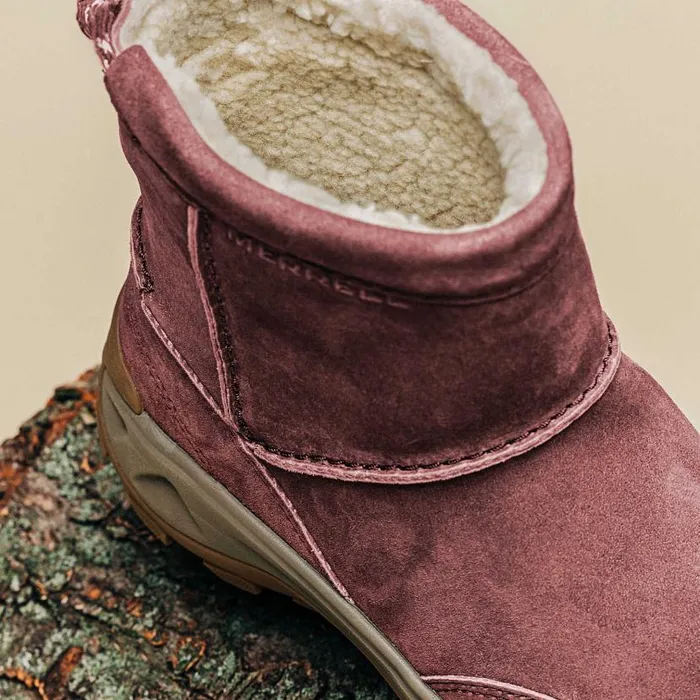 Winter Pull On Marron Women Merrell SlipOns