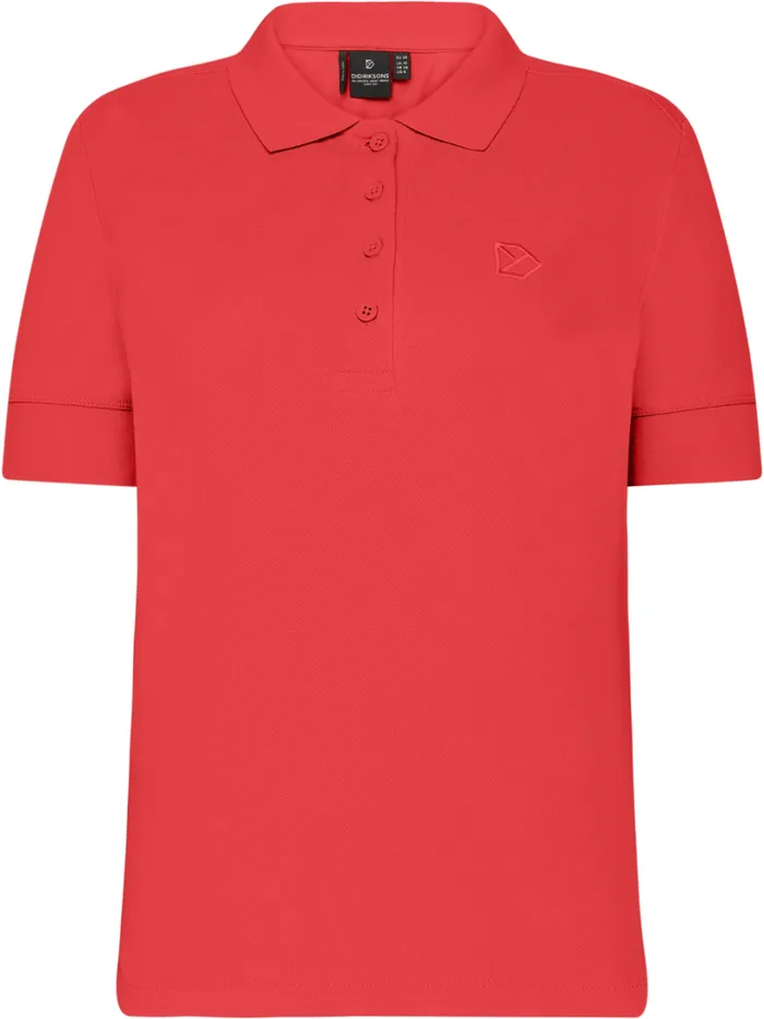 Wivi Polo Pomme Red Women Didriksons Tshirts