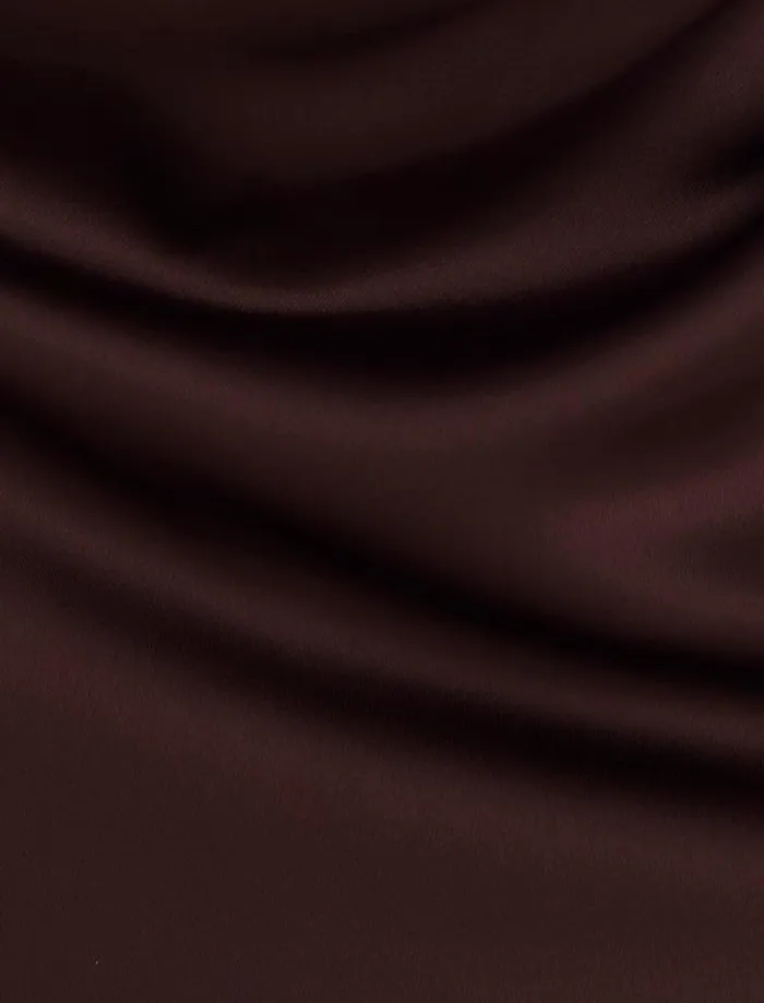 Women Allison Cowl Neck Evening Gown Chocolate BCBG Dresses Women Allison Cowl Neck Evening Gown Chocolate BCBG Dresses
