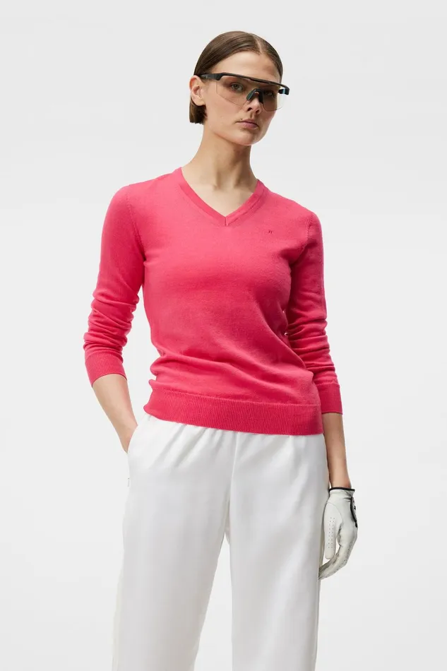 Women Amaya Knitted Sweater Azalea JLindeberg Knitwear
