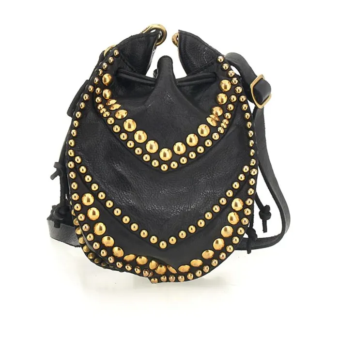 Women Ametista Black Campomaggi Crossbody Bags