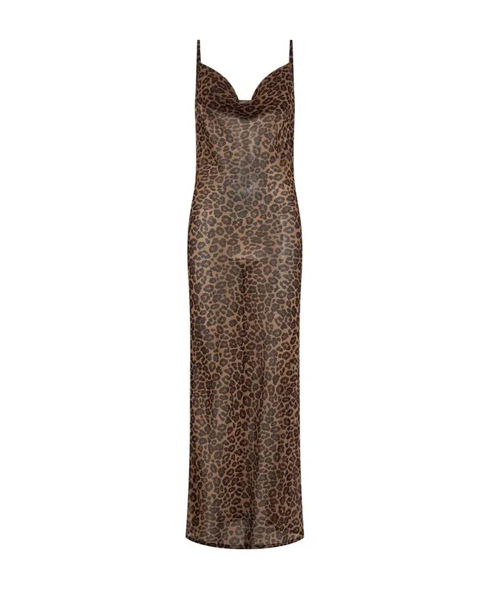 Women ANIMAL JAGGER LONG SLIP DRESS One Teaspoon Midi and Maxi Dresses Women ANIMAL JAGGER LONG SLIP DRESS One Teaspoon Midi and Maxi Dresses