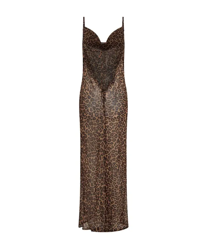 Women ANIMAL JAGGER LONG SLIP DRESS One Teaspoon Midi and Maxi Dresses Women ANIMAL JAGGER LONG SLIP DRESS One Teaspoon Midi and Maxi Dresses