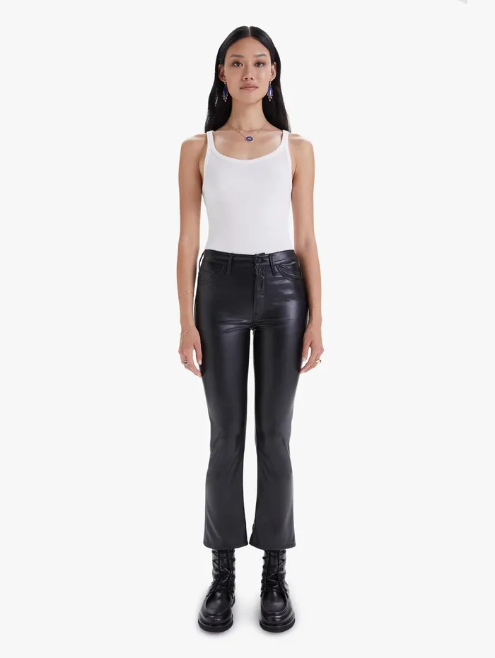Women Ankle Mother Denim The Insider Ankle Black