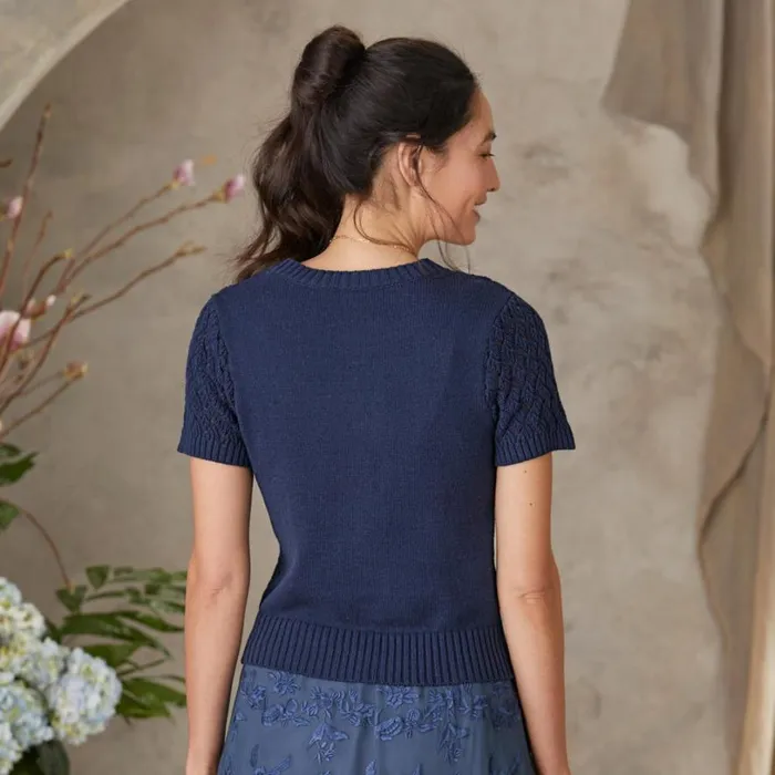Women Arianna Sweater Navy Sundance Catalog Sweaters Women Arianna Sweater Navy Sundance Catalog Sweaters