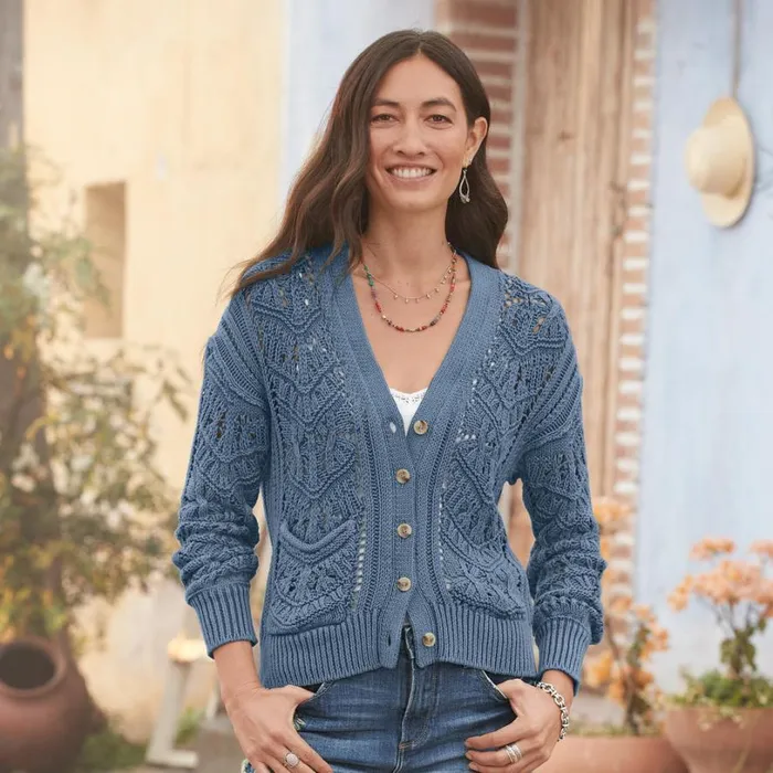 Women Aveline Cardigan Petite Sea Green Sundance Catalog Sweaters