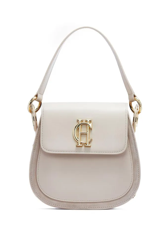 Women Bags Holland Cooper Chelsea Saddle Bag Cream
