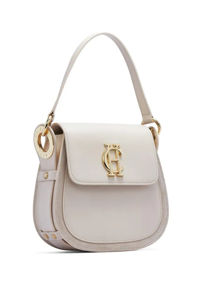 Women Bags Holland Cooper Chelsea Saddle Bag Cream