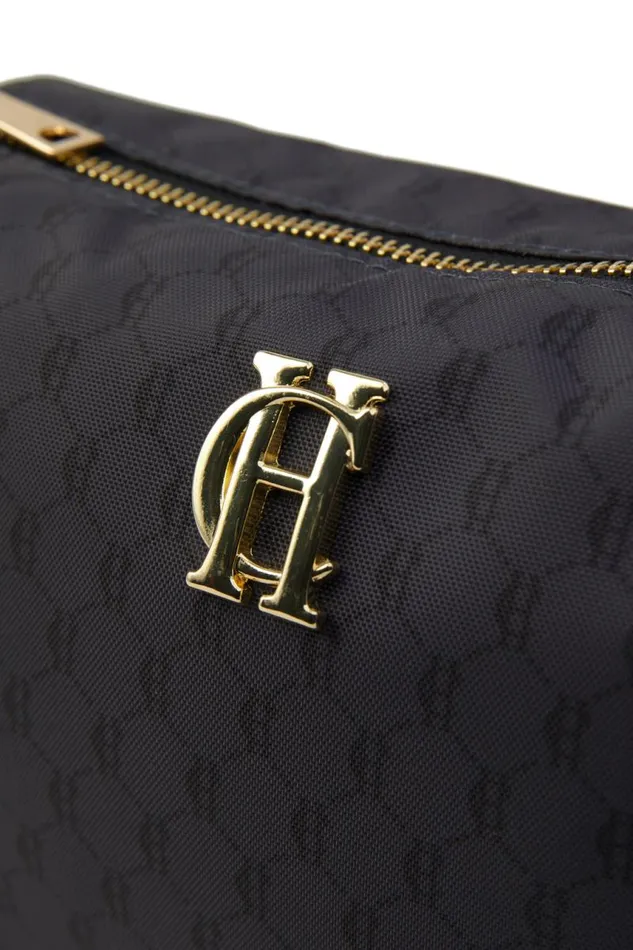 Women Bags Holland Cooper Regency Wash Bag Black Monogram