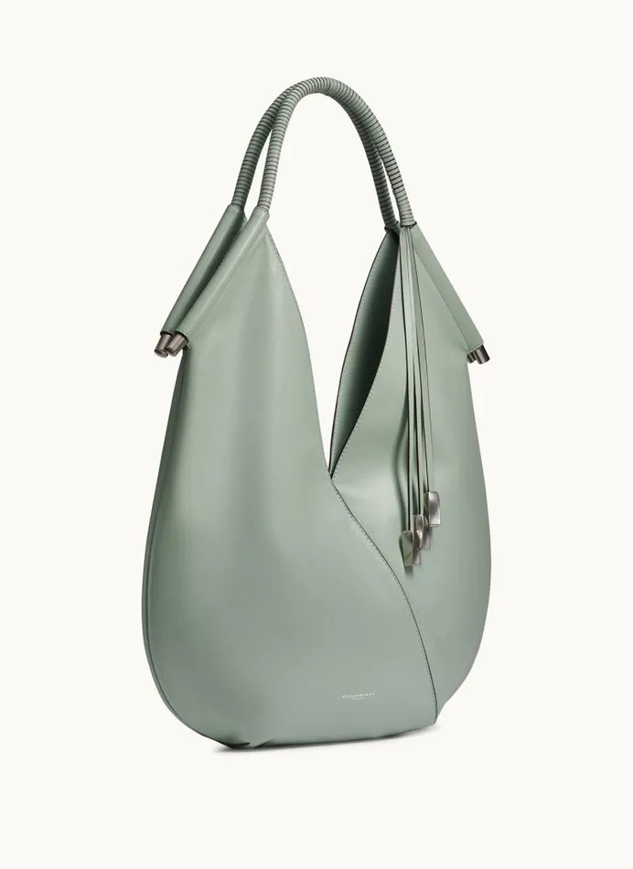 Women BALDWIN LARGE SHOULDER BAG Pale Jade Donna Karan New York Shoulder And Hobo Bags Women BALDWIN LARGE SHOULDER BAG Pale Jade Donna Karan New York Shoulder And Hobo Bags