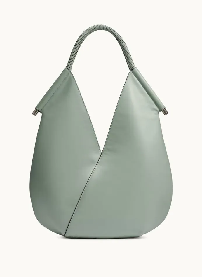 Women BALDWIN LARGE SHOULDER BAG Pale Jade Donna Karan New York Shoulder And Hobo Bags Women BALDWIN LARGE SHOULDER BAG Pale Jade Donna Karan New York Shoulder And Hobo Bags