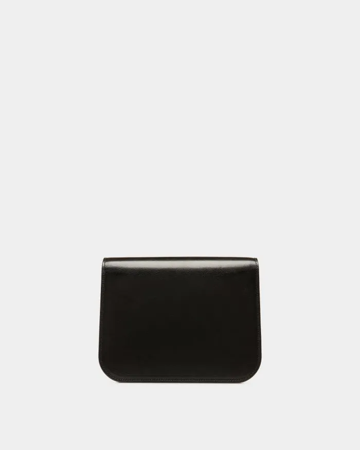 Women Bally Crossbody Bags Ollam Crossbody Bag In Black Leather Black