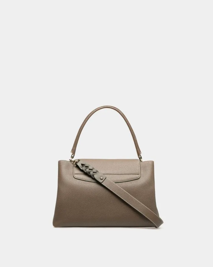 Women Bally Top Handle Bags Layka Leather Top Handle Bag In Light Brown Beige Women Bally Top Handle Bags Layka Leather Top Handle Bag In Light Brown Beige