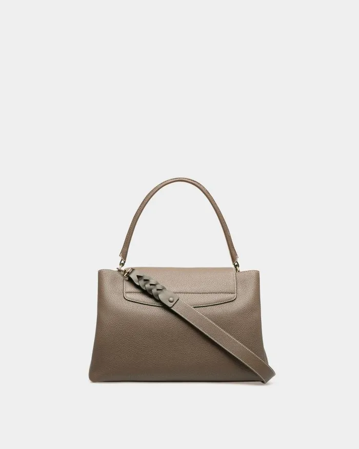 Women Bally Top Handle Bags Layka Leather Top Handle Bag In Light Brown Beige Women Bally Top Handle Bags Layka Leather Top Handle Bag In Light Brown Beige
