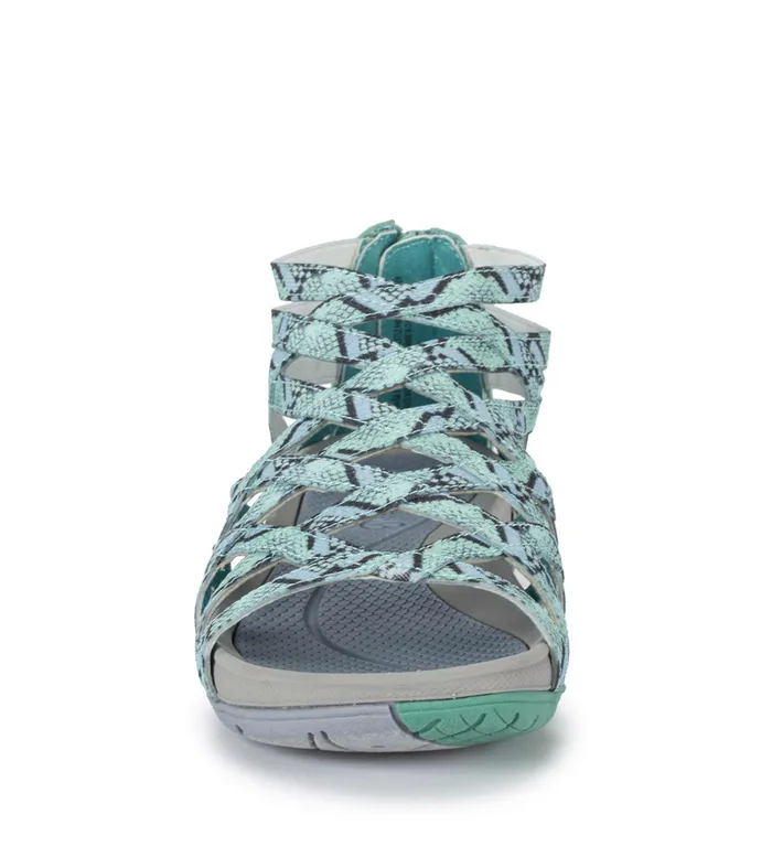 Women Baretraps Active Sandals Samina Sandal Sky Multi Snake