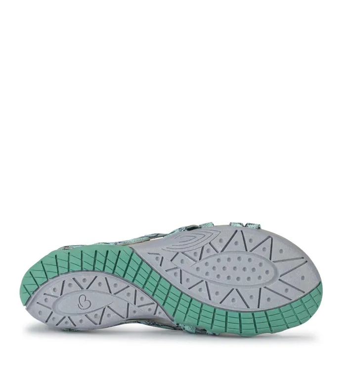 Women Baretraps Active Sandals Samina Sandal Sky Multi Snake