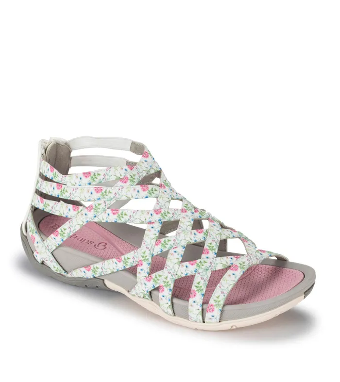 Women Baretraps Active Sandals Samina Sandal White Multi Flower