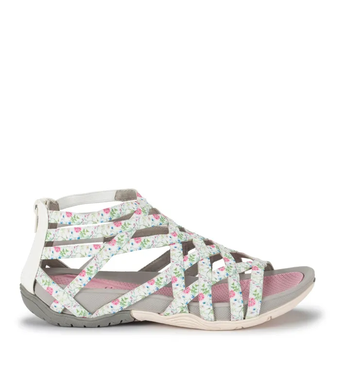 Women Baretraps Active Sandals Samina Sandal White Multi Flower