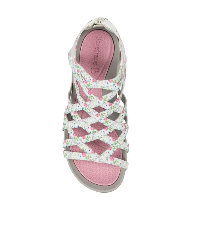 Women Baretraps Active Sandals Samina Sandal White Multi Flower