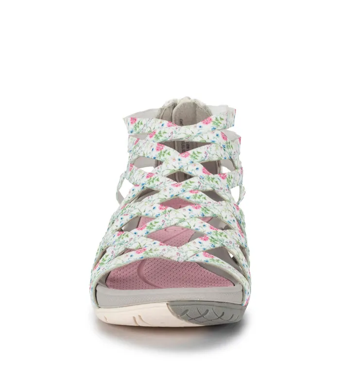 Women Baretraps Active Sandals Samina Sandal White Multi Flower