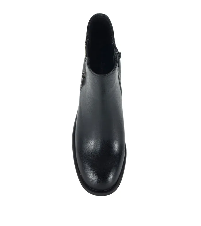 Women Baretraps Booties Avery Block Heel Bootie Black