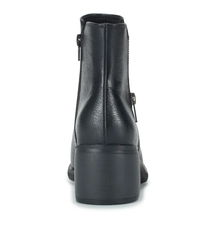 Women Baretraps Booties Avery Block Heel Bootie Black