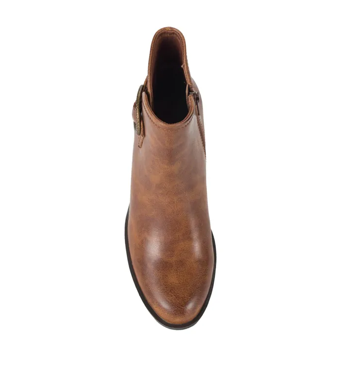 Women Baretraps Booties Christine Bootie Brown
