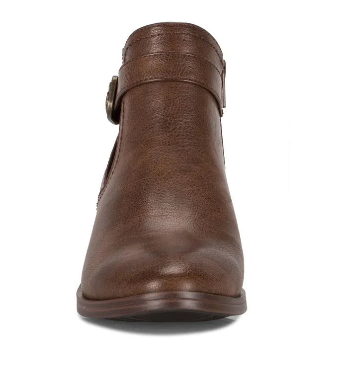 Women Baretraps Booties Maci Bootie Dark Brown Snake