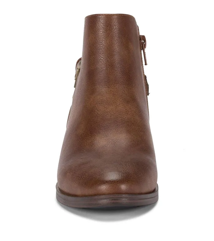 Women Baretraps Booties Marconi Bootie Brush Brown Snake