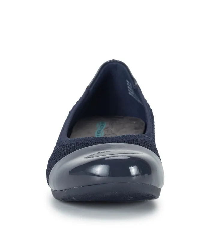 Women Baretraps Flats and Loafers Mia Casual Flat Navy
